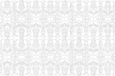 Soyut arkaplan. Monokrom dokusu. Beyaz arkaplanda siyah beyaz çizgiler.