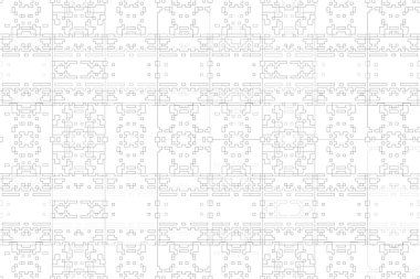 Soyut arkaplan. Monokrom dokusu. Beyaz arkaplanda siyah beyaz çizgiler.