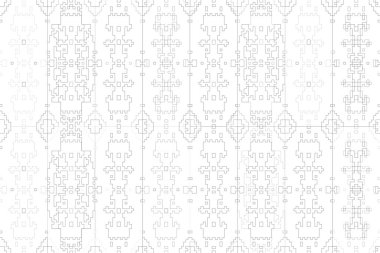 Soyut arkaplan. Monokrom dokusu. Beyaz arkaplanda siyah beyaz çizgiler.