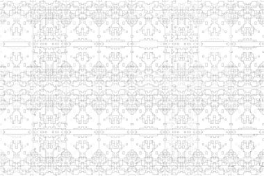 Soyut arkaplan. Monokrom dokusu. Beyaz arkaplanda siyah beyaz çizgiler.