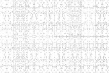 Soyut arkaplan. Monokrom dokusu. Beyaz arkaplanda siyah beyaz çizgiler.