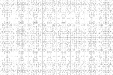 Soyut arkaplan. Monokrom dokusu. Beyaz arkaplanda siyah beyaz çizgiler.