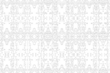 Soyut arkaplan. Monokrom dokusu. Beyaz arkaplanda siyah beyaz çizgiler.