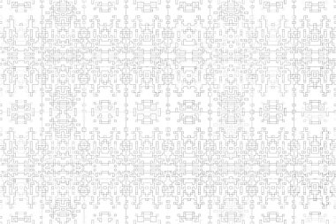 Soyut arkaplan. Monokrom dokusu. Beyaz arkaplanda siyah beyaz çizgiler.