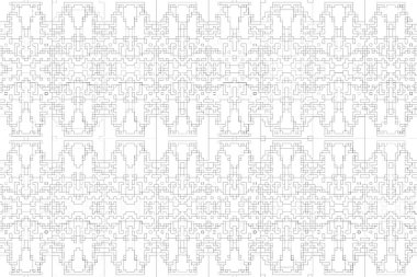 Soyut arkaplan. Monokrom dokusu. Beyaz arkaplanda siyah beyaz çizgiler.