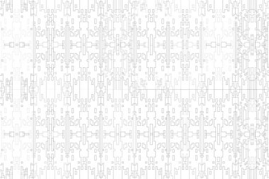 Soyut arkaplan. Monokrom dokusu. Beyaz arkaplanda siyah beyaz çizgiler.