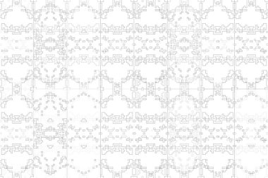 Soyut arkaplan. Monokrom dokusu. Beyaz arkaplanda siyah beyaz çizgiler.