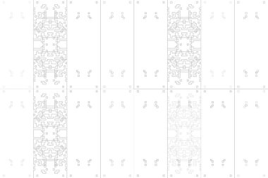 Soyut arkaplan. Monokrom dokusu. Beyaz arkaplanda siyah beyaz çizgiler.