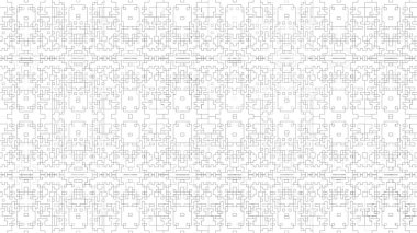 Soyut arkaplan. Monokrom dokusu. Beyaz arkaplanda siyah beyaz çizgiler.