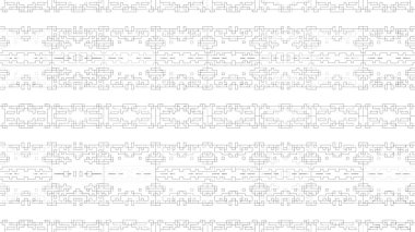 Soyut arkaplan. Monokrom dokusu. Beyaz arkaplanda siyah beyaz çizgiler.