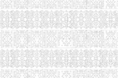 Soyut arkaplan. Monokrom dokusu. Beyaz arkaplanda siyah beyaz çizgiler.