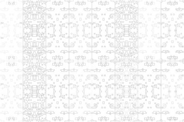 Soyut arkaplan. Monokrom dokusu. Beyaz arkaplanda siyah beyaz çizgiler.