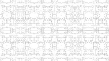 Soyut arkaplan. Monokrom dokusu. Beyaz arkaplanda siyah beyaz çizgiler.