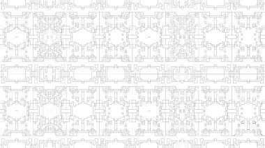 Soyut arkaplan. Monokrom dokusu. Beyaz arkaplanda siyah beyaz çizgiler.