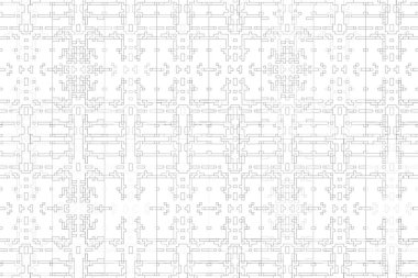 Soyut arkaplan. Monokrom dokusu. Beyaz arkaplanda siyah beyaz çizgiler.