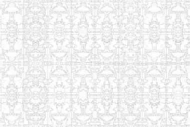 Soyut arkaplan. Monokrom dokusu. Soyut çizgiler. Beyaz arkaplanda siyah beyaz çizgiler.