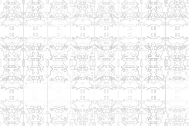 Soyut arkaplan. Monokrom dokusu. Beyaz arkaplanda siyah beyaz çizgiler.