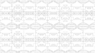 Soyut arkaplan. Monokrom dokusu. Beyaz arkaplanda siyah beyaz çizgiler.