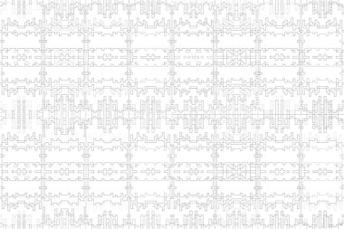 Soyut arkaplan. Monokrom dokusu. Beyaz arkaplanda siyah beyaz çizgiler.