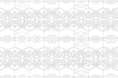 Soyut arkaplan. Monokrom dokusu. Beyaz arkaplanda siyah beyaz çizgiler.