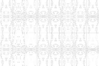 Soyut arkaplan. Monokrom dokusu. Beyaz arkaplanda siyah beyaz çizgiler.