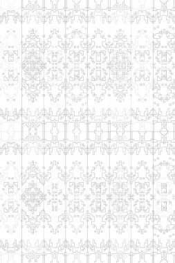 Soyut arkaplan. Monokrom dokusu. Beyaz arkaplanda siyah beyaz çizgiler.