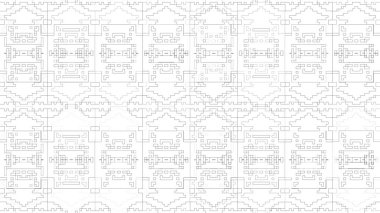 Soyut arkaplan. Monokrom dokusu. Beyaz arkaplanda siyah beyaz çizgiler.