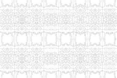 Soyut arkaplan. Monokrom dokusu. Beyaz arkaplanda siyah beyaz çizgiler.