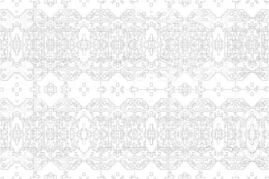 Soyut arkaplan. Monokrom dokusu. Beyaz arkaplanda siyah beyaz çizgiler.