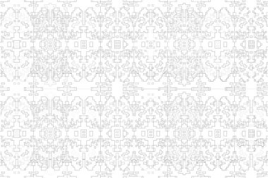 Soyut arkaplan. Monokrom dokusu. Beyaz arkaplanda siyah beyaz çizgiler.