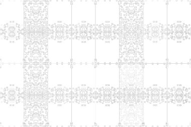 Soyut arkaplan. Monokrom dokusu. Beyaz arkaplanda siyah beyaz çizgiler.