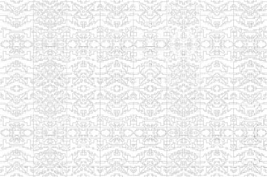 Soyut arkaplan. Monokrom dokusu. Beyaz arkaplanda siyah beyaz çizgiler.