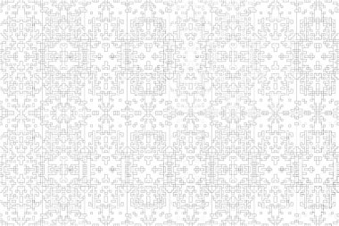 Soyut arkaplan. Monokrom dokusu. Beyaz arkaplanda siyah beyaz çizgiler.