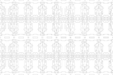 Soyut arkaplan. Monokrom dokusu. Beyaz arkaplanda siyah beyaz çizgiler.