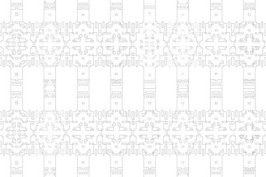 Soyut arkaplan. Monokrom dokusu. Beyaz arkaplanda siyah beyaz çizgiler.
