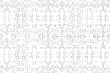 Soyut arkaplan. Monokrom dokusu. Beyaz arkaplanda siyah beyaz çizgiler.