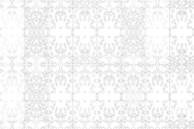 Soyut arkaplan. Monokrom dokusu. Beyaz arkaplanda siyah beyaz çizgiler.