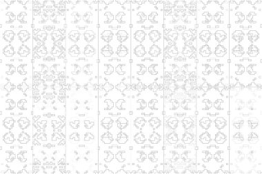 Soyut arkaplan. Monokrom dokusu. Beyaz arkaplanda siyah beyaz çizgiler.