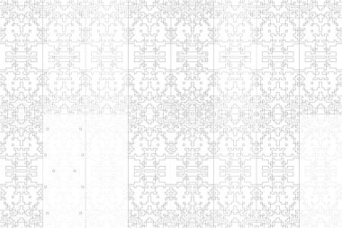 Soyut arkaplan. Monokrom dokusu. Beyaz arkaplanda siyah beyaz çizgiler.