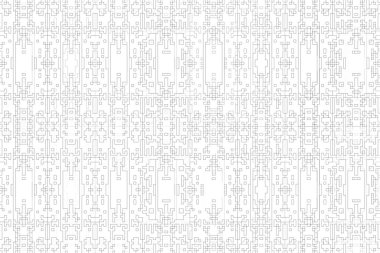 Soyut arkaplan. Monokrom dokusu. Beyaz arkaplanda siyah beyaz çizgiler.