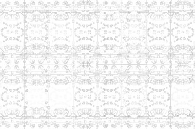 Soyut arkaplan. Monokrom dokusu. Beyaz arkaplanda siyah beyaz çizgiler.