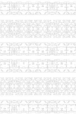 Soyut arkaplan. Monokrom dokusu. Beyaz arkaplanda siyah beyaz çizgiler.