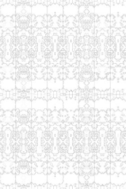 Soyut arkaplan. Monokrom dokusu. Beyaz arkaplanda siyah beyaz çizgiler.