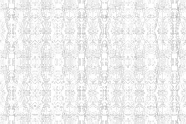 Soyut arkaplan. Monokrom dokusu. Beyaz arkaplanda siyah beyaz çizgiler.