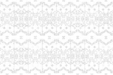 Soyut arkaplan. Monokrom dokusu. Beyaz arkaplanda siyah beyaz çizgiler.