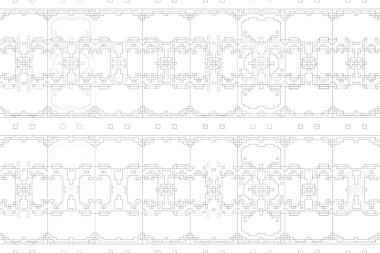 Soyut arkaplan. Monokrom dokusu. Beyaz arkaplanda siyah beyaz çizgiler.
