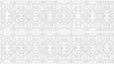 Soyut arkaplan. Monokrom dokusu. Beyaz arkaplanda siyah beyaz çizgiler.