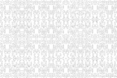 Soyut arkaplan. Monokrom dokusu. Beyaz arkaplanda siyah beyaz çizgiler.