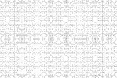 Soyut arkaplan. Monokrom dokusu. Beyaz arkaplanda siyah beyaz çizgiler.