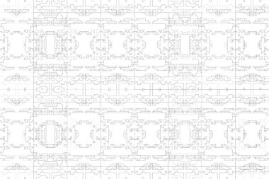 Soyut arkaplan. Monokrom dokusu. Beyaz arkaplanda siyah beyaz çizgiler.